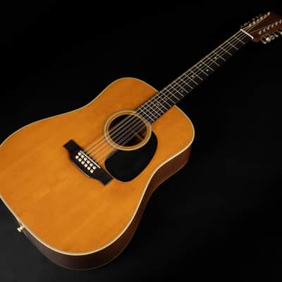 1973 Martin D12-28 - Natural | USA Vintage All Solid Iconic 12-String Dreadnought Acoustic Guitar David Gilmour Pink Floyd | Case image 5