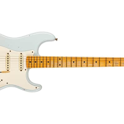 Fender Custom Shop Limited Edition 57 Stratocaster Journeyman Relic Sonic Blue (Pre-Owned, 2021, EC) #CZ554028 image 3