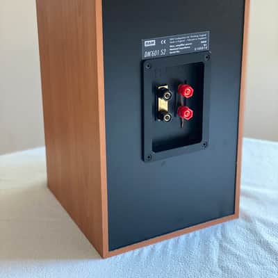 B&W DM601 s2 Bookshelf Loudspeaker Pair - Cherry Finish VG+ Condition, Bi-Wirable, Beautiful Sound image 7