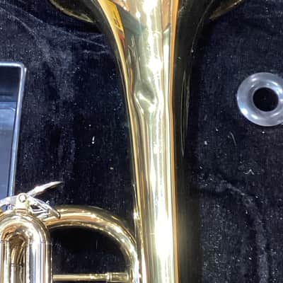 Jean Paul USA TR-430 Intermediate Student Trumpet Outfit with Contoured Case 2010s - Clear-Lacquered Brass -#19769 image 2