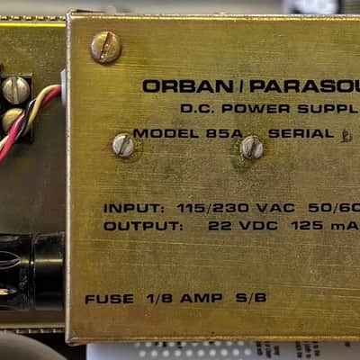 Orban 621B Parasound Two Channel 4 Band Parametric Equalizer image 2