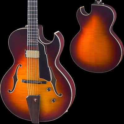 Eastman AR480CE-SB Sunburst Electric Guitar - John Pisano 30th Anniversary Edition image 5