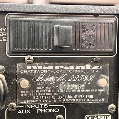Marantz 2238B Vintage Solid State Hi-Fi Receiver image 15