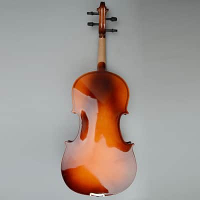 Cxxss 16" Acoustic Viola Case Bow Rosin Brown image 3