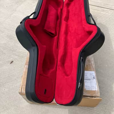Contoured Baritone Sax case with wheels - Jinyin JYBS-SJB10 image 7