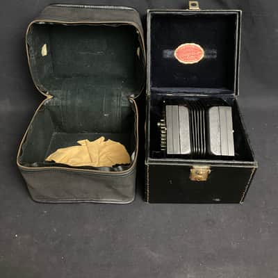 Wheatstone 48-Key Treble English Concertina ca. 1930 image 8