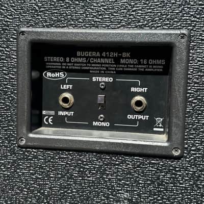 Immagine Bugera 412H-BK 4x12 guitar cab in black - 5