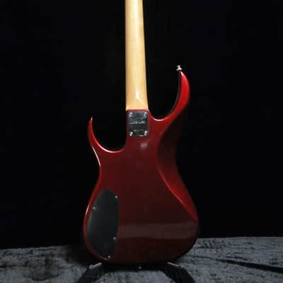 1990 Ibanez EX Series EXB-404 - Burgandy Red image 3