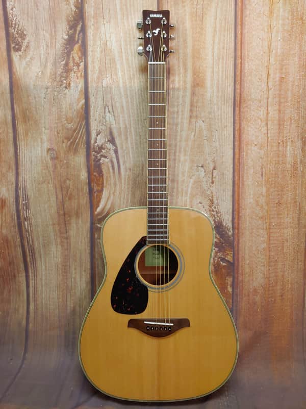 Yamaha FG820L Folk Acoustic Guitar Left-Handed 2010s - Natural image 1