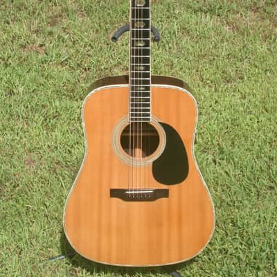1972 Yairi YW-600 Dreadnought Guitar Jacaranda early time master piece Natural-Bargain Sale image 2