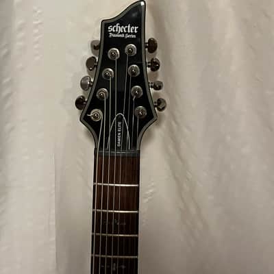 Schecter Damien Elite-8 2015 - 2016 - Crimson Red Burst image 5