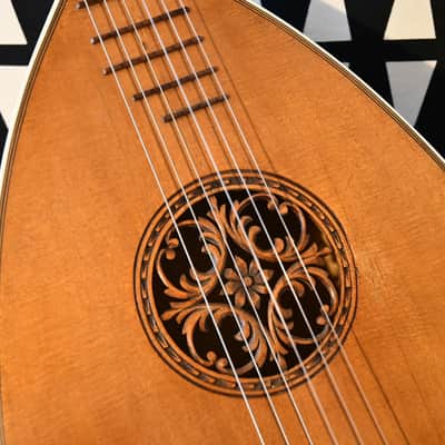 ✴️ Video Included – Restored 1920s G. Herrnsdorf Antique Pre-war German Lute Guitar – Great Condition and Wonderful Sound image 5