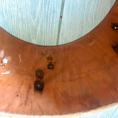 Sonor Tear Drop 13” Tom Shell Beechwood 1965 - Red Sparkle image 4
