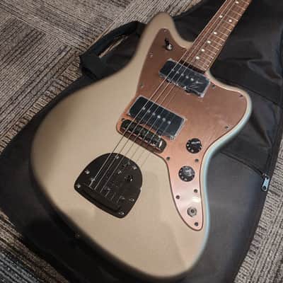 *NEW IN BOX* 2026 Fender Japan Hybrid II Jazzmaster Satin Metallic, Matte Champagne Mirage - MIJ JD26 image 2