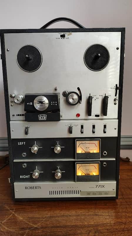 Roberts 770x - tube reel to reel in excellent condition, serviced 1960's image 1