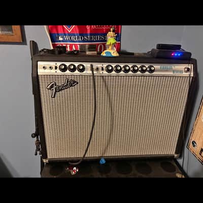 Vintage 1973 Fender Vibrolux Reverb Tube Silverface image 2