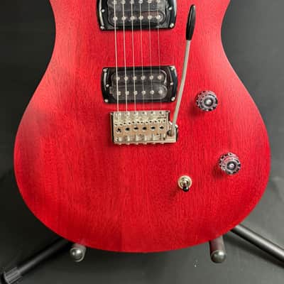 PRS SE CE 24 Standard Satin Electric Guitar Vintage Cherry w/ Gig Bag image 2