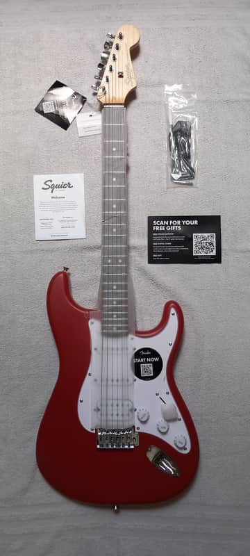 Squier Stratocaster Debut - Dakota Red (matte) imagen 1
