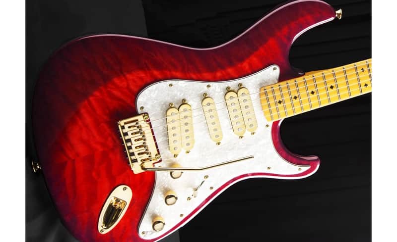 Dean Zelinsky Tagliare Z-Glide Custom Quilt Trans Wine image 1