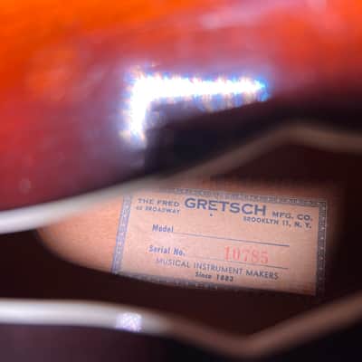 Gretsch 6192 Country Club 1957 Sunburst Hollowbody Electric Guitar = SALE! image 9