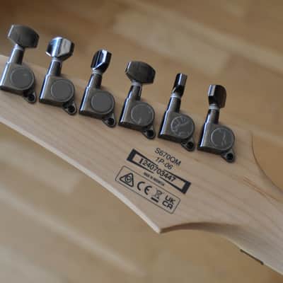 IBANEZ S670QM DEB Dragon Eye Burst / S Sabre Standard Series / S670QM-DEB / I240703447 image 13