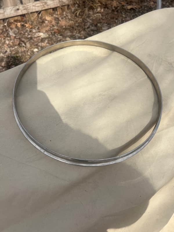 Slingerland Radio King 13” hoop 1940-50 - Nickel over brass image 1