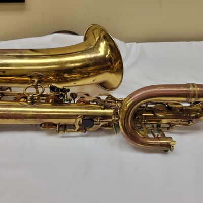 Selmer Mark VI Baritone Saxophone with Low A circa 1961, with Bam case image 16