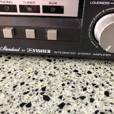 VINTAGE 80s Fisher CA-35 amplifier and FM 35 tuner - WORKS! image 4