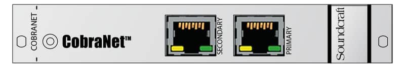 Soundcraft RS2485SP ViO/D21 CobraNet 32-Ch I/O Card image 1