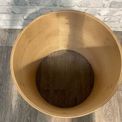 Tom Drum Shell 16”x16” Bare Wood Project / Upcycle #JB63 image 3