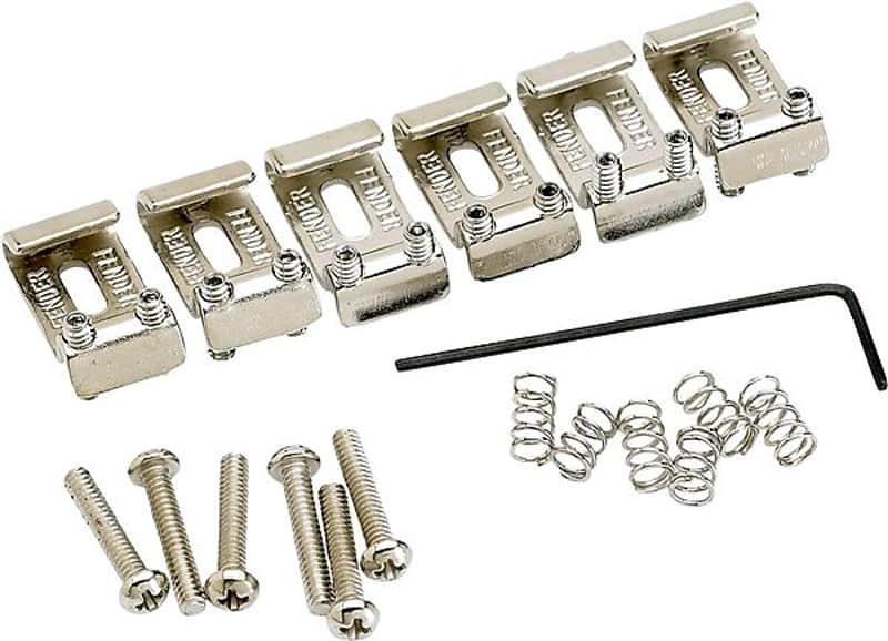 Fender 099-2051-000 American Vintage Stratocaster Saddles (6) image 1