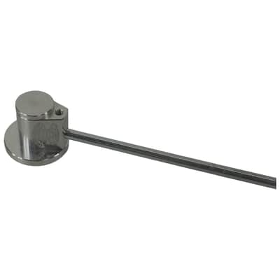 Trick Dead Blow Bass Drum Kick Pedal Beater Aluminum Head - Low Rebound image 4