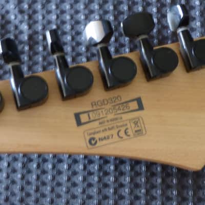 Ibanez Rgd 320 MGS 2009 - Metallic Gray Sunburst image 9