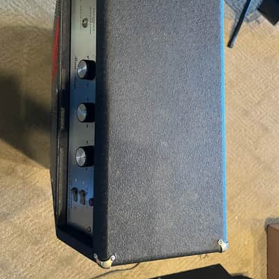 Harmony 525 Vintage Tube Guitar Amp. Original Jensen 15” Speaker. 1967 - Black image 6