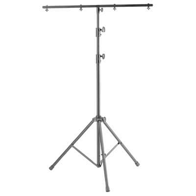 Odyssey LTP6 9' Tall Black Lighting Tripod Stand with Top T-Bar image 1