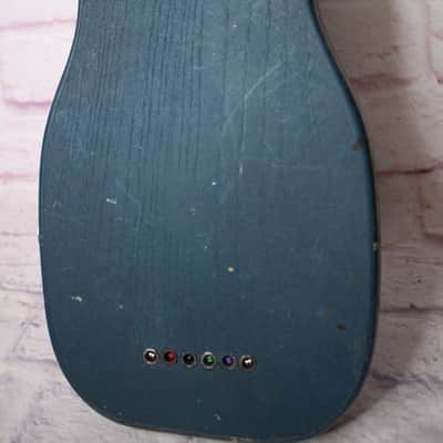 Vintage 1952 Fender Champion Lap Steel - Rare Blue - Early Leo Fender Ash w/ Tele Pickup ! image 9