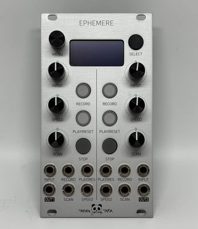Patching Panda Ephemere Eurorack Synth Module 2022 - Present - Silver image 1