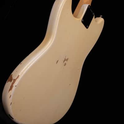 Vintage 1963 Fender Duo-Sonic Olympic White with OHSC image 12