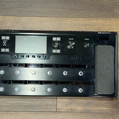 Line 6 Helix Floor w/ Mission SP-1 modded for Crybaby Toe Switch - BLACK image 2
