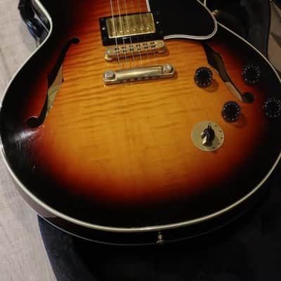 Gibson Es137 Custom Tri-Burst 2003 image 5