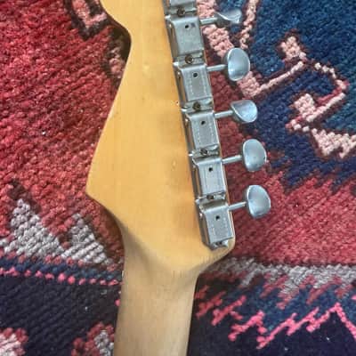 Fender Stratocaster 1964 precbs neck original clean Brazilian board image 6