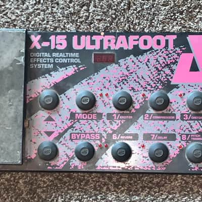 ART X-15 Digital Real time control effects system foot controller midi Black image 1