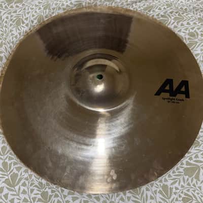 (MESSAGE FOR VIDEO) Sabian 19" AA Spotlight Crash - Excellent Condition image 1