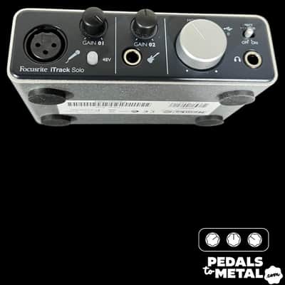 Focusrite iTrack Solo USB Audio Interface (for iPad) 2012 - Present - Silver X13291 image 4