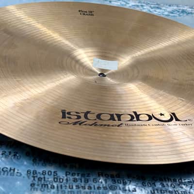 Don’t pay £299!! BEAUTIFUL GOLDEN 18" Istanbul MEHMET NOSTALGIA Crash 1333g image 9