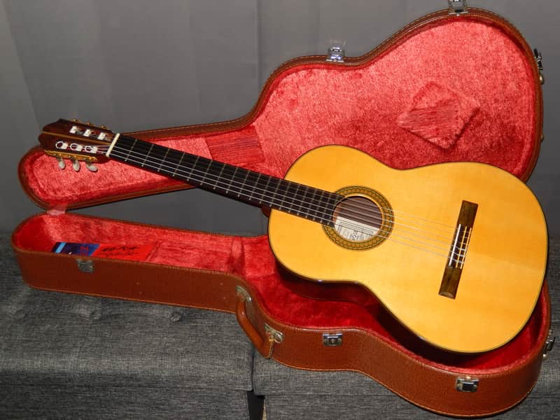 TATSUHIKO HIROSE 20 1978 - YAMAHA GC70 CLASS CLASSICAL CONCERT GUITAR - SPRUCE/BRAZILIAN ROSEWOOD image 1