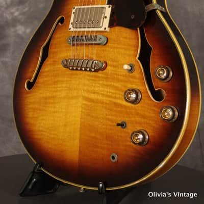 Ibanez Artist AS-200 John Scofield 1981 Sunburst image 6