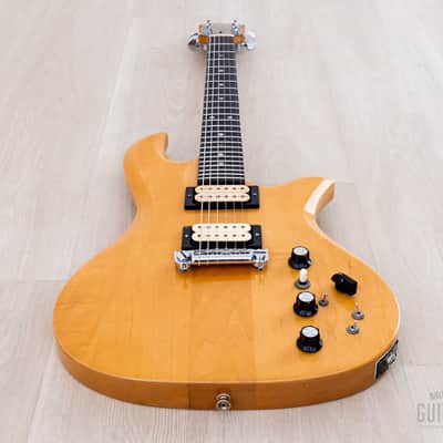 1980 Aria Pro II EG-1400 Eagle Vintage Neck Through Guitar, Near-Mint w/ DiMarzio & Case, Japan image 11