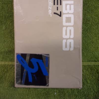 Boss GE-7 box top only, 1990's, grey, Cipollina image 1