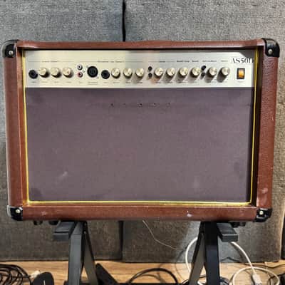 Marshall Acoustic Soloist AS50D 2-Channel 50-Watt 2x8" Acoustic Guitar Combo 2007 - Present - Brown image 1